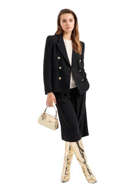 BORSA A SPALLA RIVESTITA DI PAILLETTES CON DETTAGLI METALLICI ARMANI EXCHANGE | Borse | 949178 4F76102361